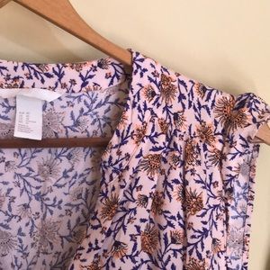 Boho chic H&M floral shift dress